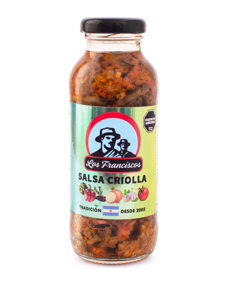 Salsa Criolla Los Franciscos Frasco 250 g