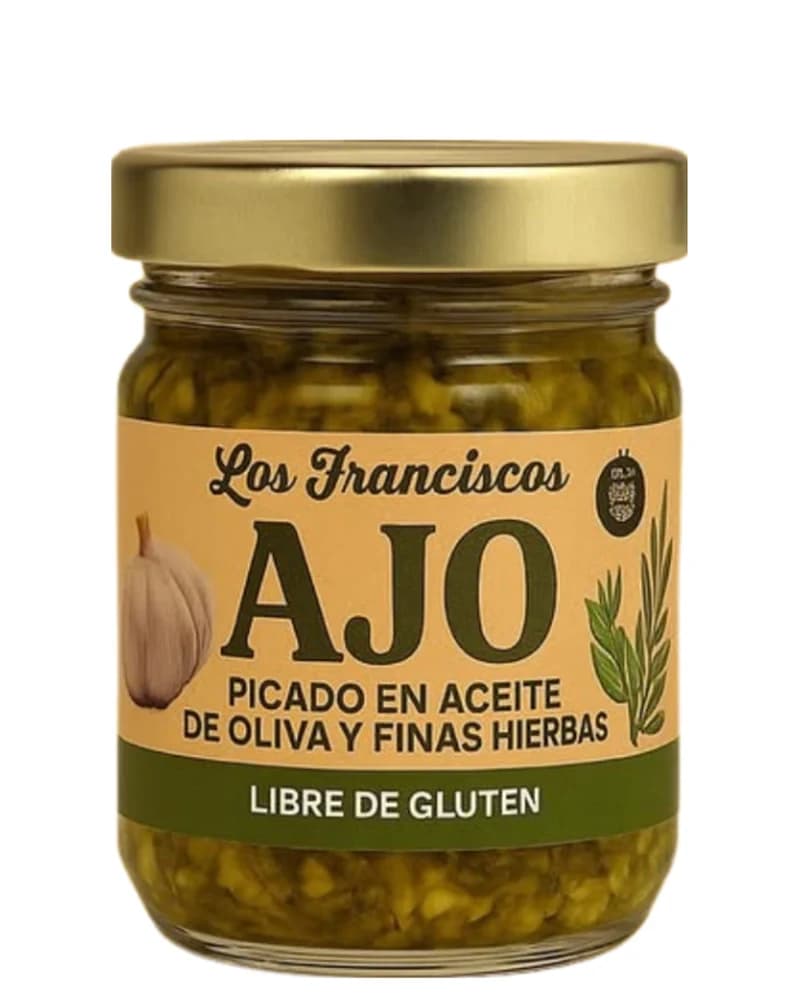 Ajo con Finas Hierbas Los Franciscos