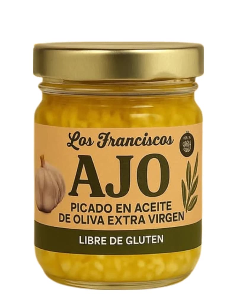 Ajo en Aceite de Oliva Los Franciscos