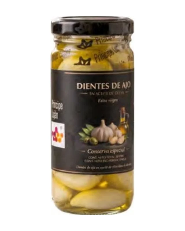 DIENTES DE AJO EN OLIVA X 220GR